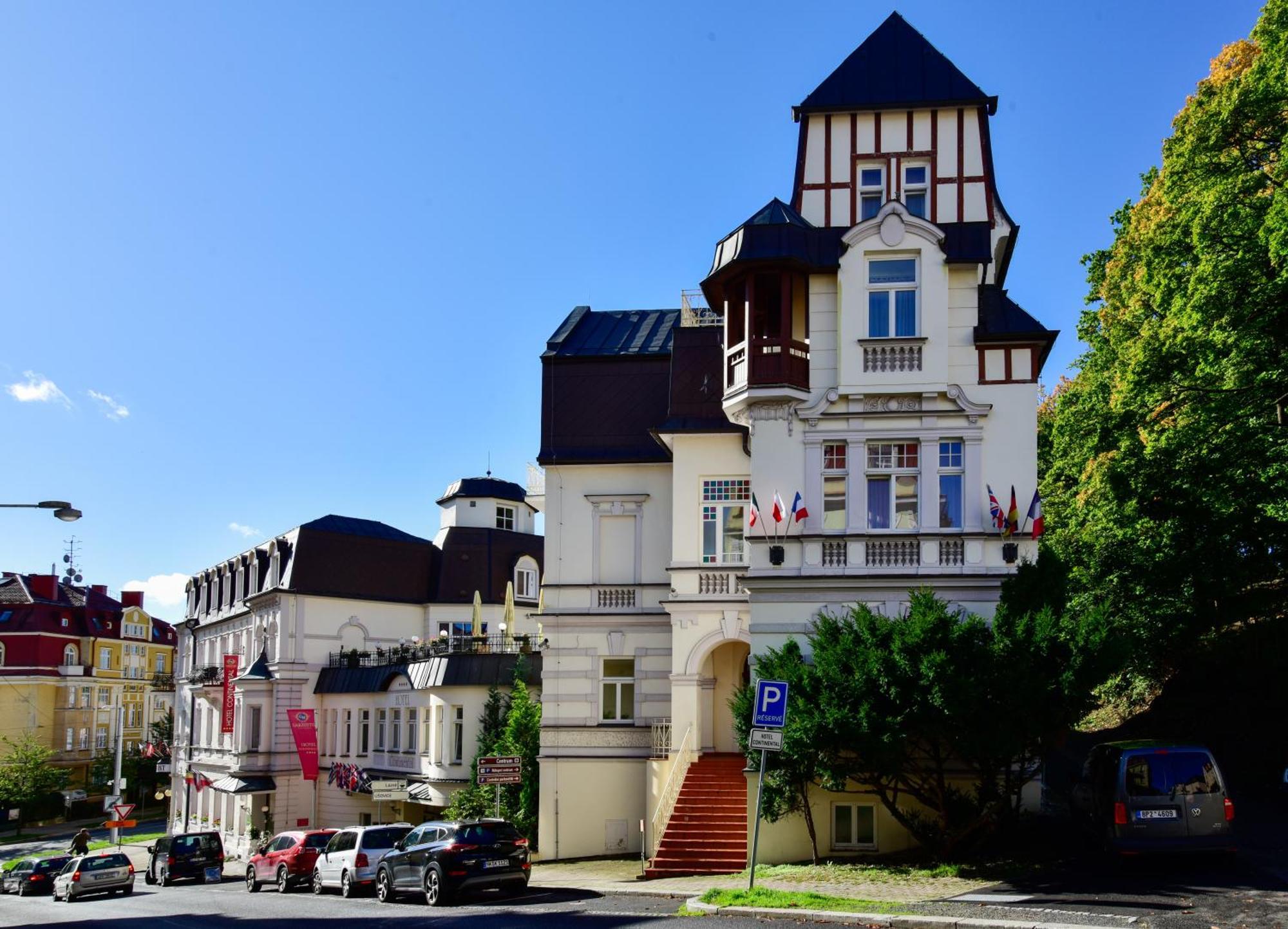 Hotel Continental Marianske Lazne Bagian luar foto