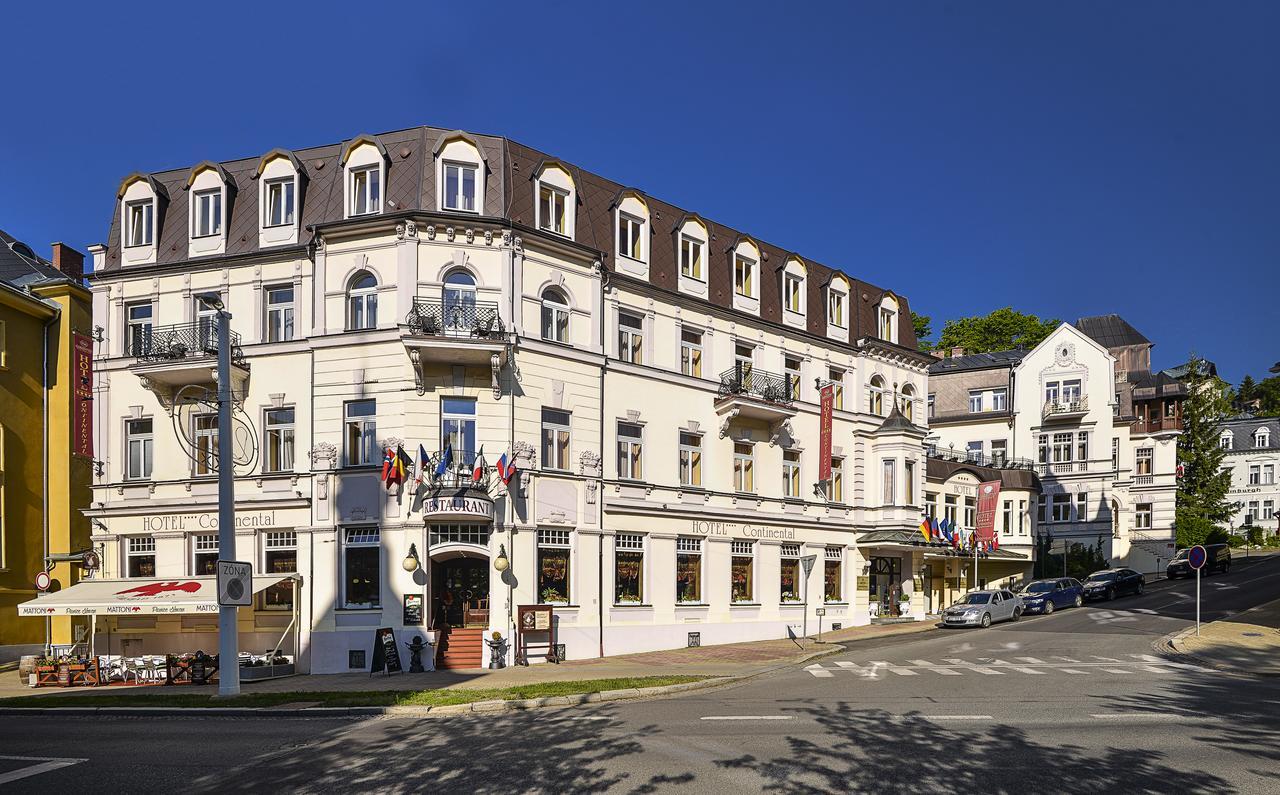 Hotel Continental Marianske Lazne Bagian luar foto