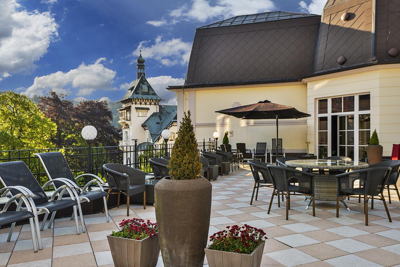 Hotel Continental Marianske Lazne Bagian luar foto